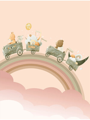 Cute Walls- Rainbow Travel 212x280cm - CW6002-2