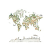 Cute Walls- Woodland Map 212x280cm - CW6042-1 Cute Walls- Woodland Map 212x280cm - CW6042-1