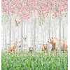 Cute Walls- Spring Woodland 265x280cm - CW6045-1 Cute Walls- Spring Woodland 265x280cm - CW6045-1