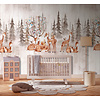 Cute Walls- Deer Camp 212x280cm - CW6046-1 Cute Walls- Deer Camp 212x280cm - CW6046-1