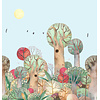Cute Walls- Wonder Forest 265x280cm - CW6049-2 Cute Walls- Wonder Forest 265x280cm - CW6049-2