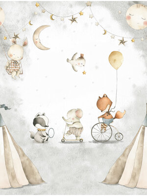 Cute Walls- Night Circus 212x280cm - CW6055-1 Cute Walls- Night Circus 212x280cm - CW6055-1