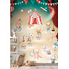 Cute Walls- Playing Circus 212x280cm - CW6056-1 Cute Walls- Playing Circus 212x280cm - CW6056-1