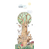 Cute Walls- Woodlnd Friends 106x280cm - CW6060-1 Cute Walls- Woodlnd Friends 106x280cm - CW6060-1