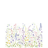 Cute Walls- Spring Flowers 212x280cm - CW6120-1 Cute Walls- Spring Flowers 212x280cm - CW6120-1