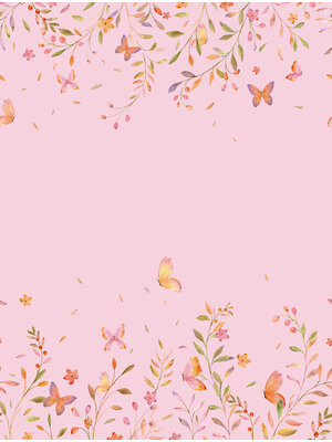 Cute Walls- Butterfly Gardn 212x280cm - CW6126-2