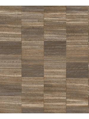 Serenity - Squares Rust Brown - SY27534 Serenity - Squares Rust Brown - SY27534