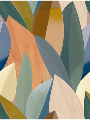 Serenity - mural Foliage Multi 212x280cm - SYD27598