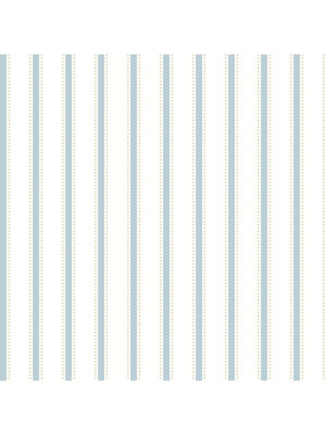 Simply Stripes - Ticking Stripe Sky - SIS50118W