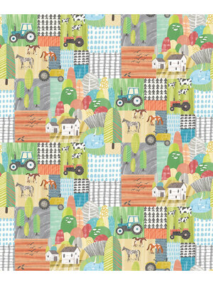 When I Grow Up - Down On The Farm Sherbet Pastel - WGU50121W