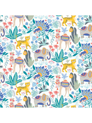 When I Grow Up - Samba Safari Cornflower - WGU50134W