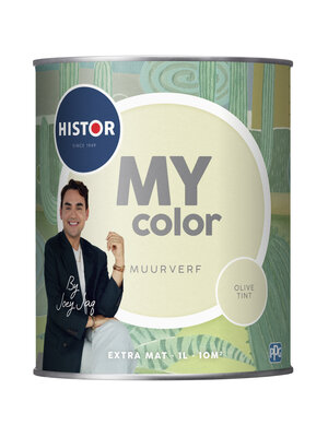 Histor MY color Muurverf Extra Mat - Olive Tint Histor MY color Muurverf Extra Mat - Olive Tint