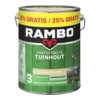 Rambo Pantserbeits Tuinhout Zijdeglans Transparant - Blank Rambo Pantserbeits Tuinhout Zijdeglans Transparant - Blank