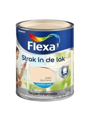 Flexa Strak In De Lak Zijdeglans - Zacht Terra 1062 Flexa Strak In De Lak Zijdeglans - Zacht Terra 1062