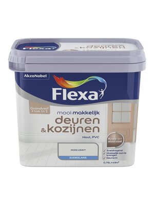 Flexa Mooi Makkelijk Deuren en Kozijnen - Fris Wit / RAL 9016 Flexa Mooi Makkelijk Deuren en Kozijnen - Fris Wit / RAL 9016