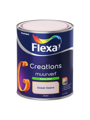 Flexa Creations Muurverf Extra Mat - Sweet Desire Flexa Creations Muurverf Extra Mat - Sweet Desire