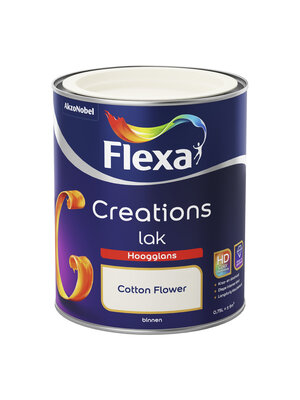 Flexa Creations Lak Hoogglans - Cotton Flower