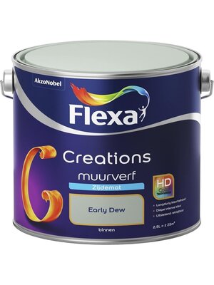 Flexa Creations Muurverf Zijdemat - Early Dew Flexa Creations Muurverf Zijdemat - Early Dew