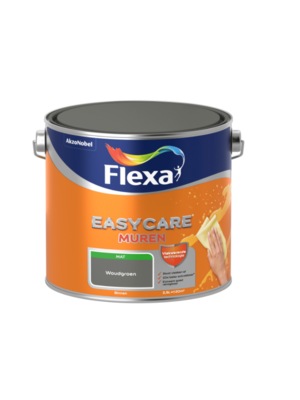 Flexa Easycare Muurverf Mat - Woudgroen - 2,5 liter Flexa Easycare Muurverf Mat - Woudgroen - 2,5 liter