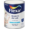 Flexa Strak In De Lak Buitenlak Zijdeglans 750 ml RAL 9010 Flexa Strak In De Lak Buitenlak Zijdeglans 750 ml RAL 9010