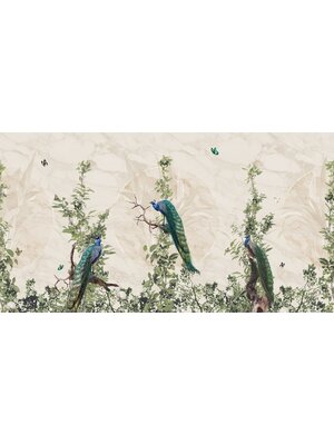 Muance Fotobehang Peacock Forest - MU13040 Muance Fotobehang Peacock Forest - MU13040