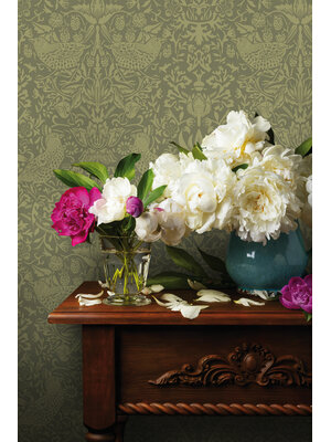 Dutch Wallcoverings FC British Heritage vogel groen - KT20704 Dutch Wallcoverings FC British Heritage vogel groen - KT20704