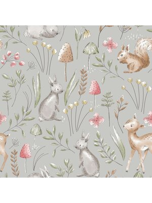 World of Imagination - DL27546 - Forest Animals Grey World of Imagination - DL27546 - Forest Animals Grey