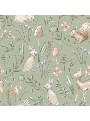 World of Imagination - DL27547 - Forest Animals Green World of Imagination - DL27547 - Forest Animals Green