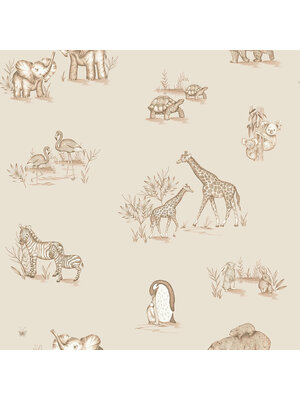World of Imagination - DL27553 - Safari Babies Beige World of Imagination - DL27553 - Safari Babies Beige