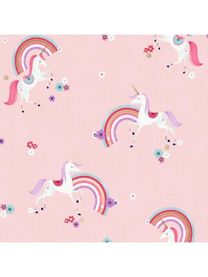 World of Imagination - DL27565 - Rainbow Unicorn Pink