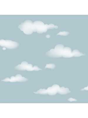 World of Imagination - DL27568 - Cloudy Sky Blue World of Imagination - DL27568 - Cloudy Sky Blue
