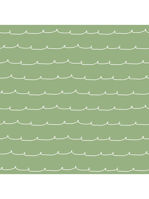 World of Imagination - DL27571 - Wiggle Line Green World of Imagination - DL27571 - Wiggle Line Green
