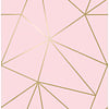 World of Imagination - DL27585 - Metallic Geo Pink/Gold