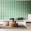 So Stripey - STR50130W - Illusion Chevron Jade