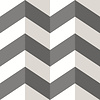 So Stripey - STR50134W - Illusion Chevron Blackboard