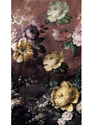 Orom 2 - A52001 - Painted Flowers 159x280cm