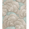 Renaissance 2 - RE521015 - Embroidered blossom sage/silver