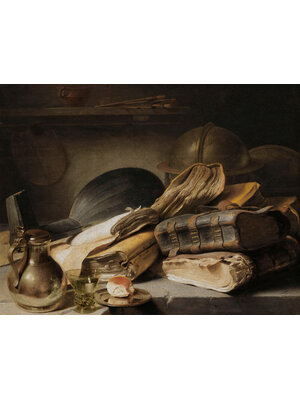 Painted Memories 2 - 8057 - Still life with Books