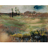 Painted Memories 2 - 8064 - Landscape with Smokestacks