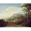 Painted Memories 2 - 8068 - Italian Landscape with Travelers