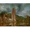 Painted Memories 2 - 8077 - Landscape with the Ruins of the Castle of Egmond