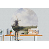 Painted Memories 2 - 8044C - Circle Dutch Landscape