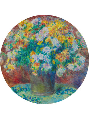 Painted Memories 2 - 8081C - Circle Chrysanthemums