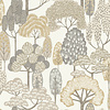 Little Dreamers - LD2103 - Happy Trees beige
