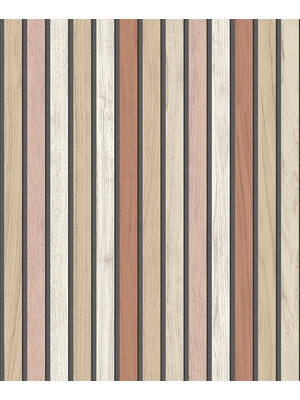 Illusion - B312-10 - Houten Plankjes Beige Illusion - B312-10 - Houten Plankjes Beige