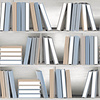 Illusion - L154-01 - Boekenplank Beige/Blauw