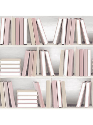 Illusion - L154-03 - Boekenplank Beige/Roze Illusion - L154-03 - Boekenplank Beige/Roze