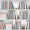 Illusion - L154-10 - Boekenplank Beige/Grijs