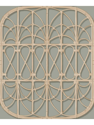 Illusion - M893-09 - Trellis Groen/Beige Illusion - M893-09 - Trellis Groen/Beige