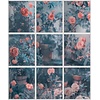 Illusion - M899-01 - Rozen/Ruit Blauw